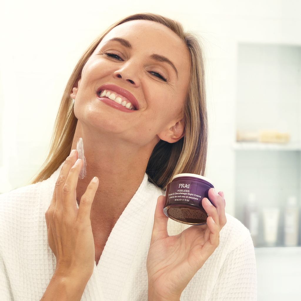 Ageless Throat & Decolletage Night Creme with Retinol - PureNaturalRadiance.com