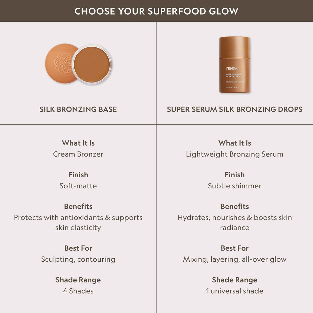 Super Serum Silk Bronzing Drops for Radiant Glow and Enhanced Skin Tone
