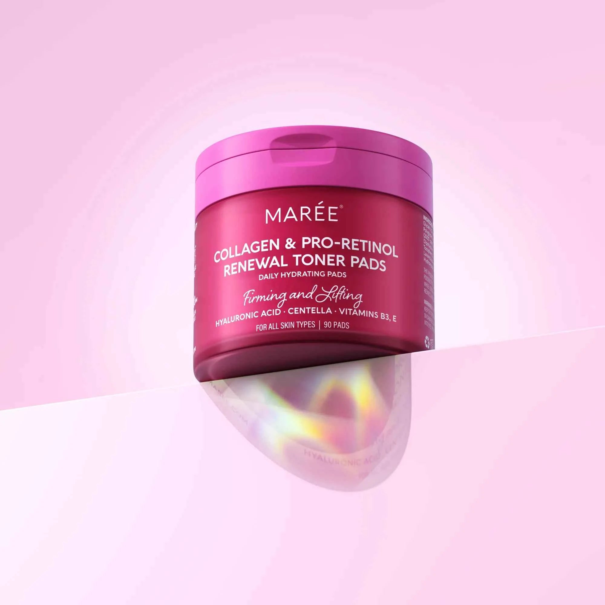 Collagen Retinol Toner Pads for Youthful and Radiant Skin