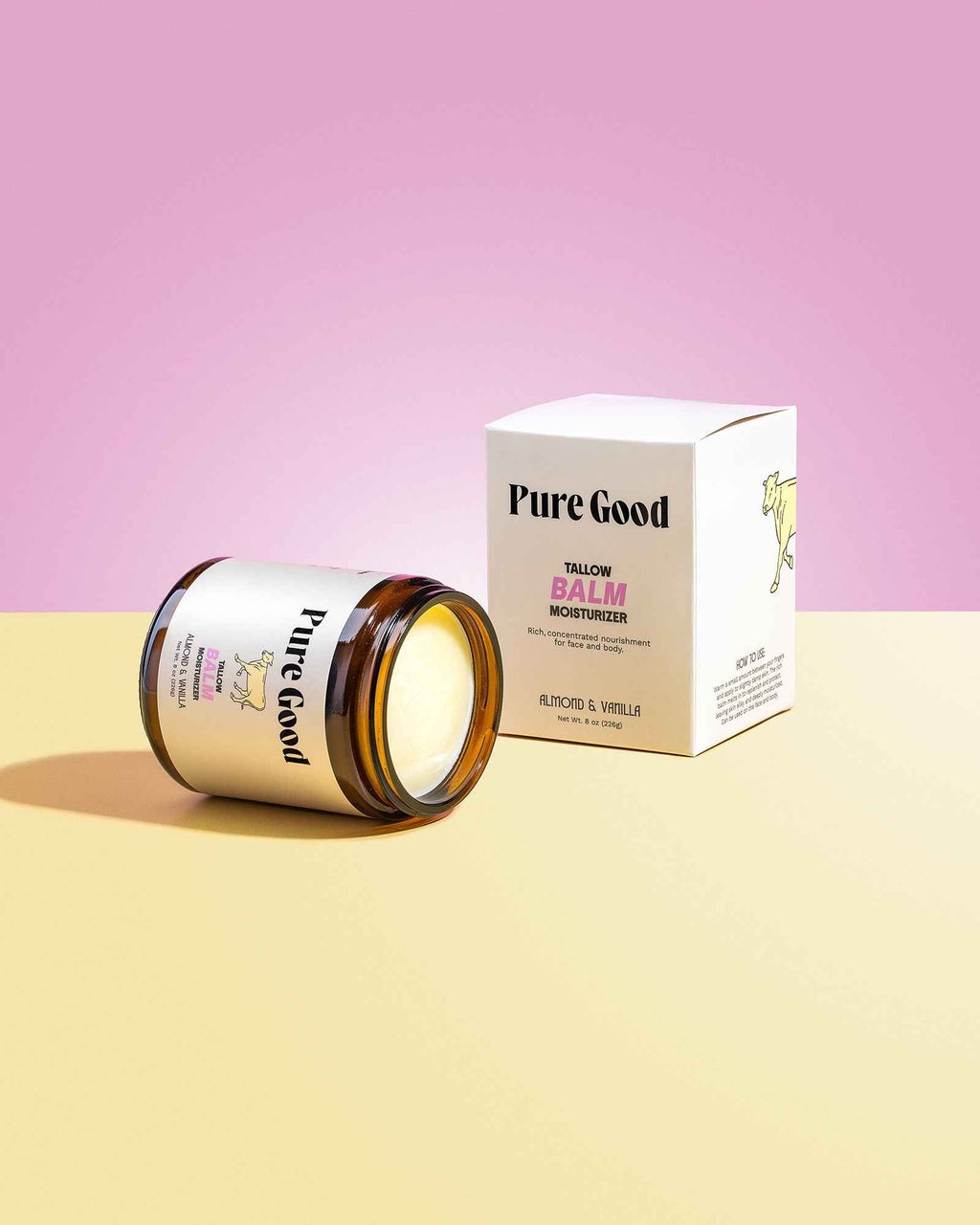 Almond + Vanilla Tallow Balm