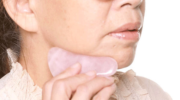 Gua Sha Facial Ritual Smoothing Stone - PureNaturalRadiance.com